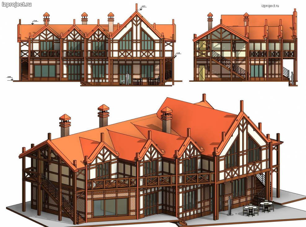 Средневековый фахверк технология