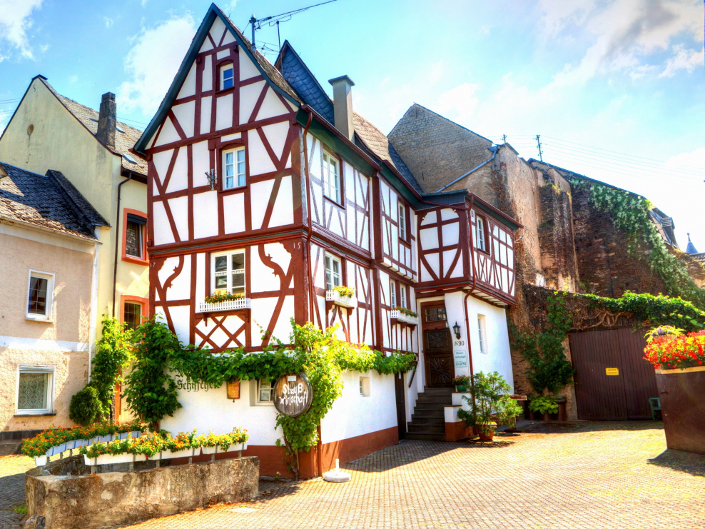 Немецкие дома фахверк в Германии