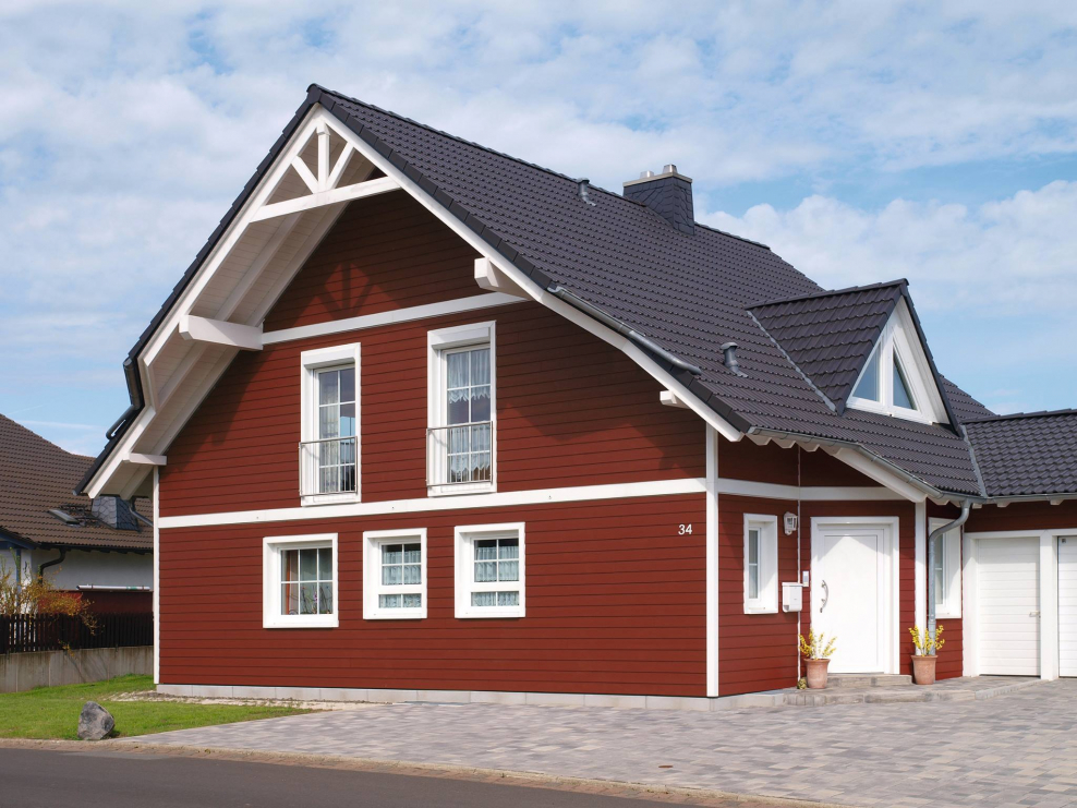 Фасад Дековер фибросайдинг