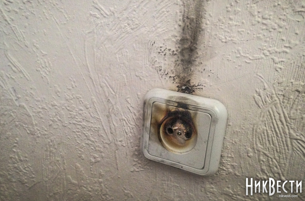 Неисправная розетка