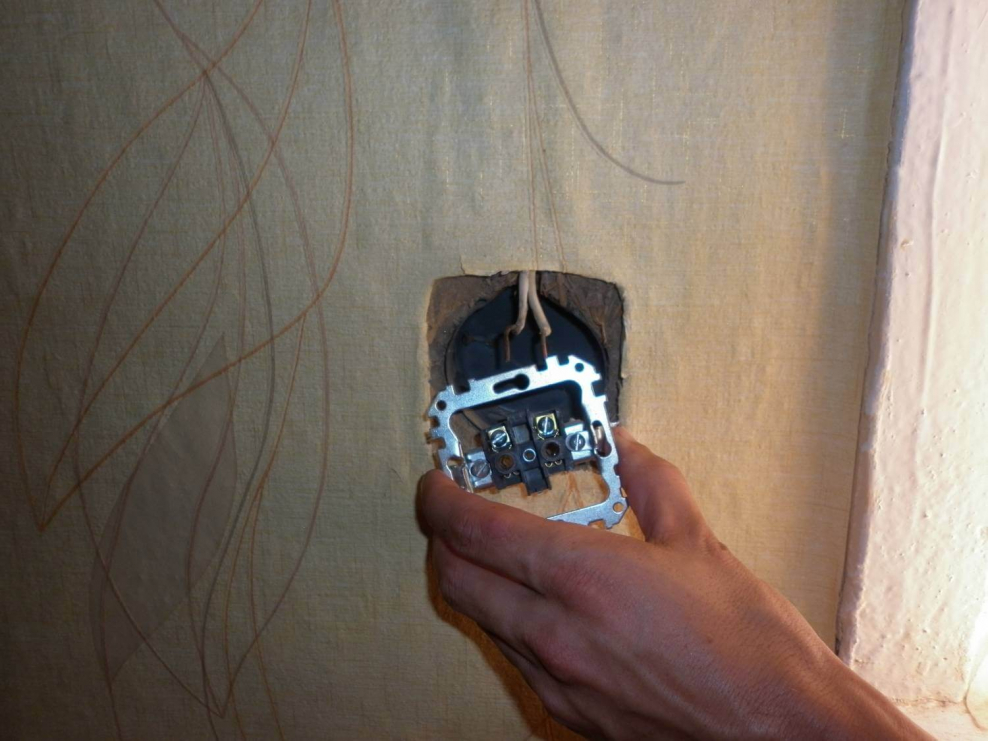 Неисправная розетка