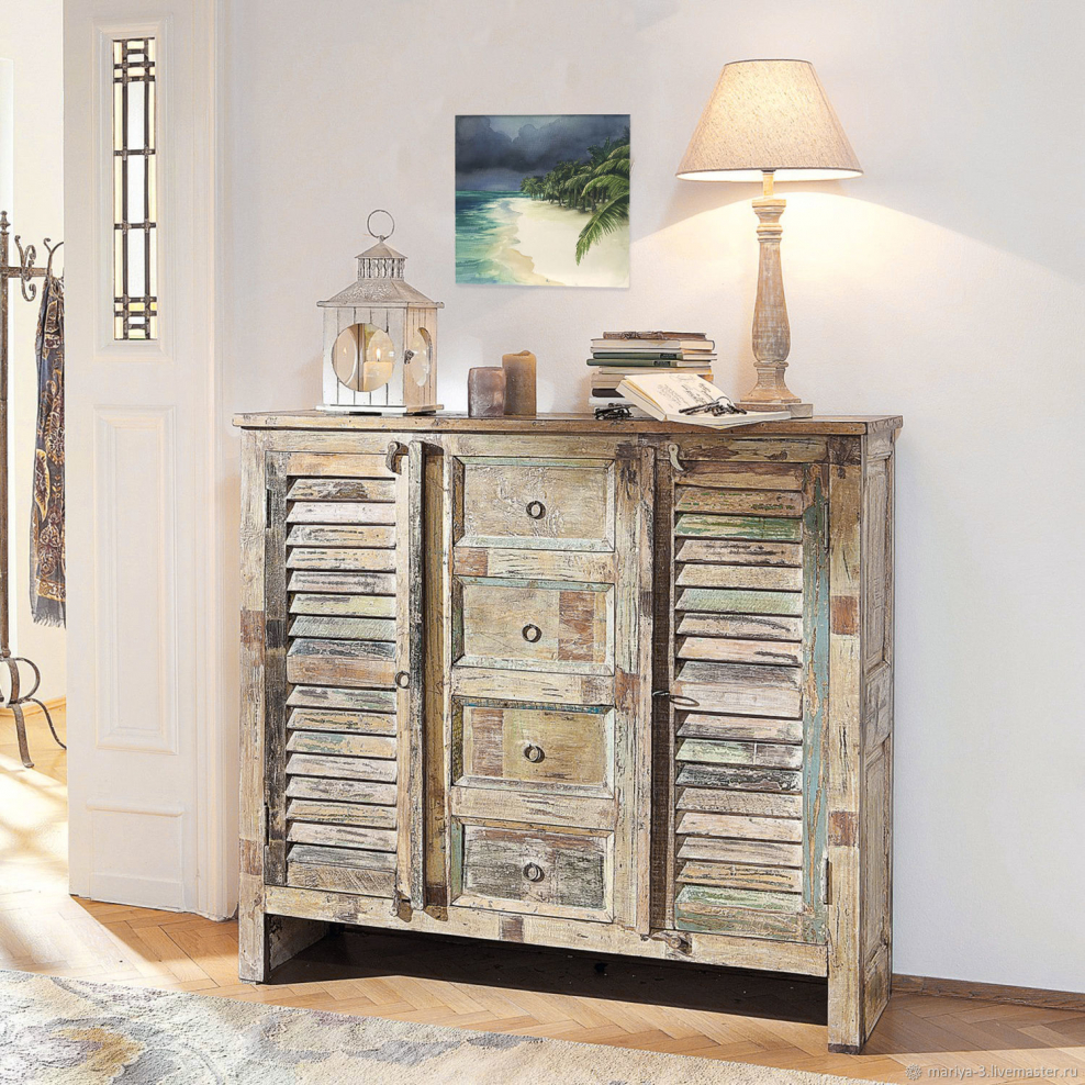 Шкафчики в стиле шебби Шик