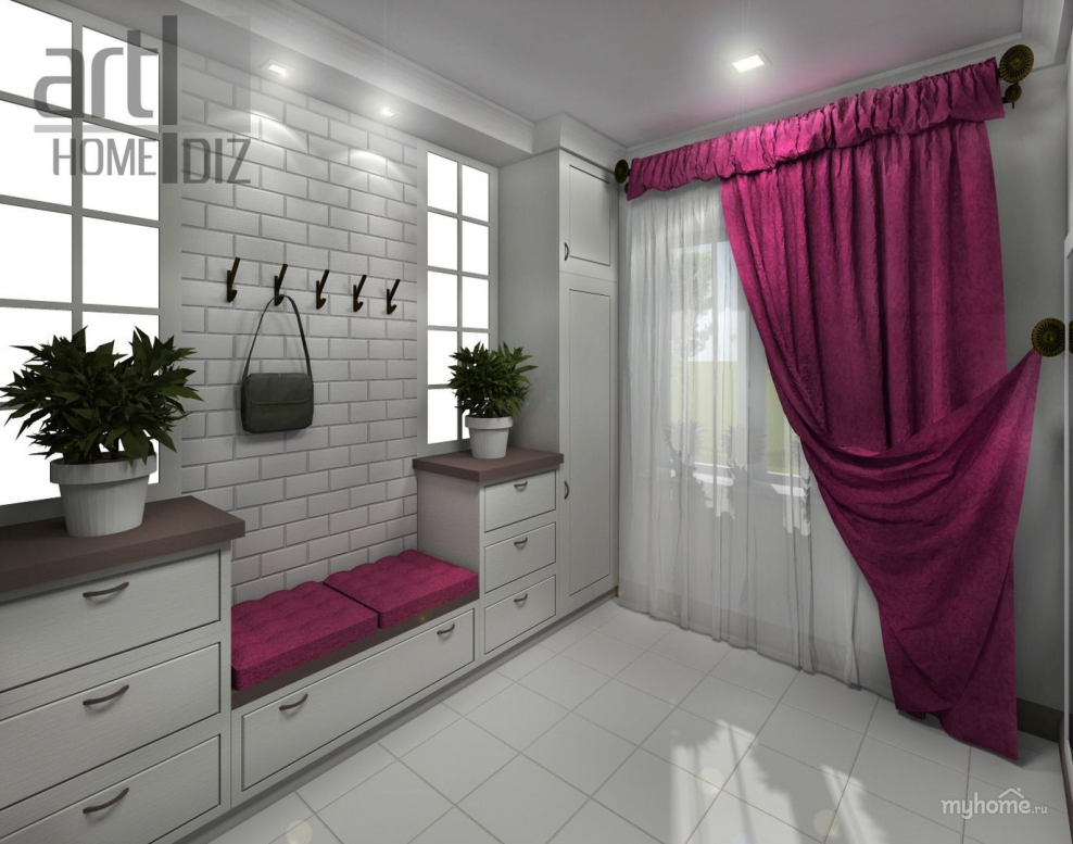 Крашеный коридор