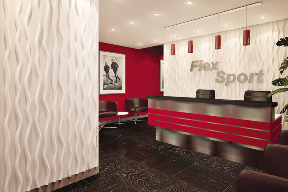 3д панели АРТПОЛЕ В интерьере