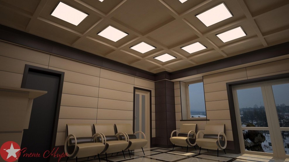 Стеновые панели Квадро