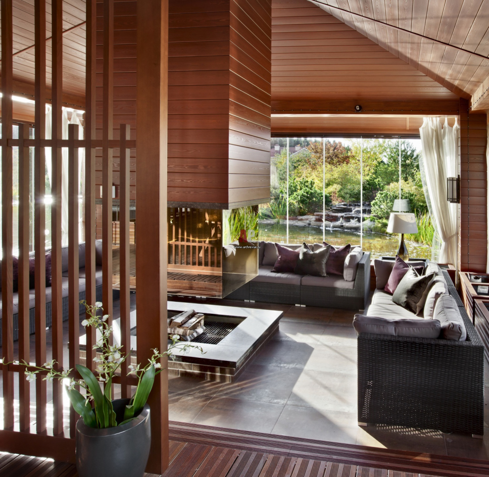 Веранда в современном стиле