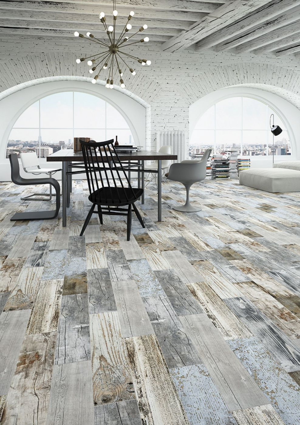 Керамогранит Керамин рустик Ноттингем 3 светло-бежевый 600х300х10 мм