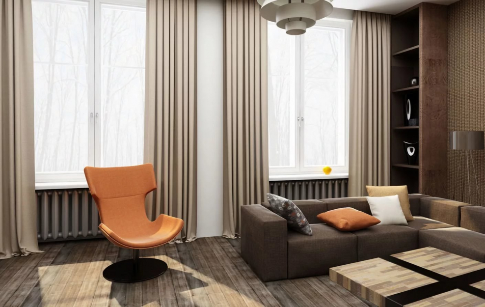 Шторы в стиле Контемпорари