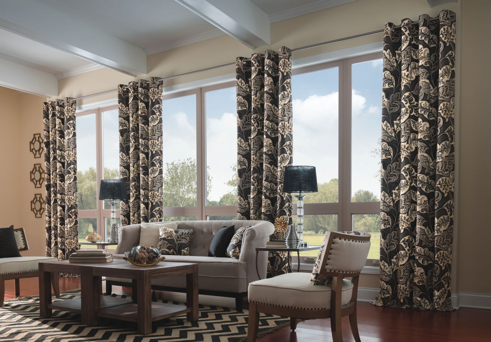 Шторы в пол