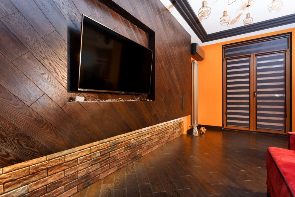 Панель МДФ Interior 3d дуб стоунвуд