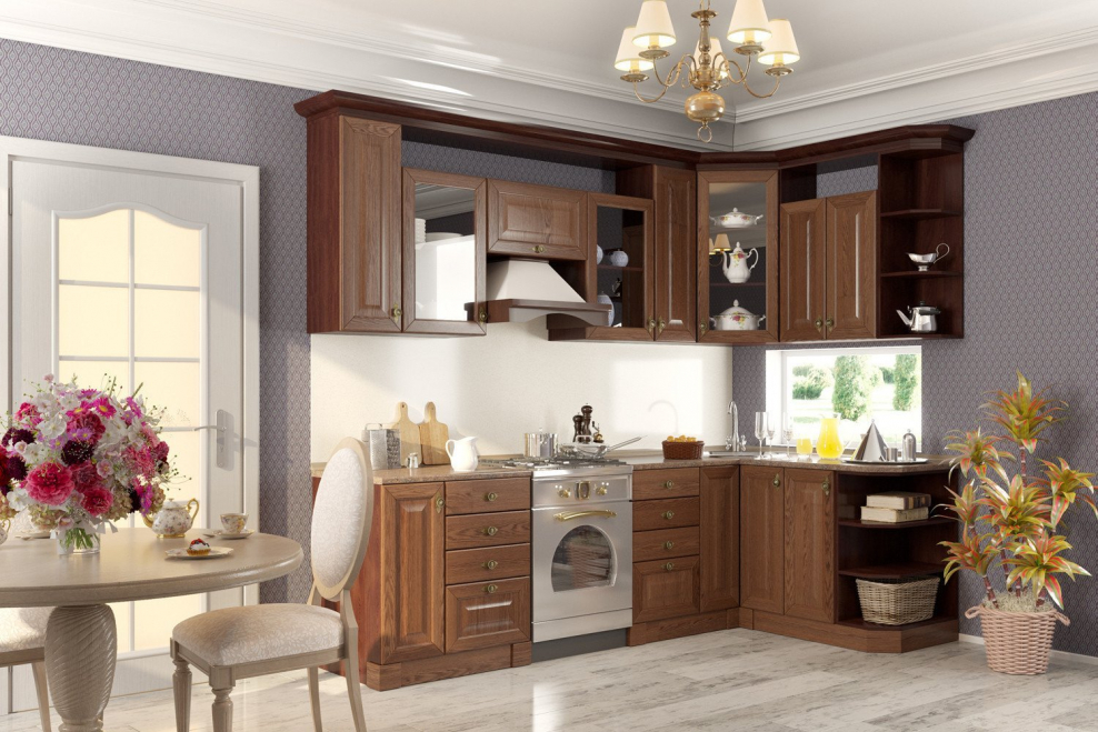 Кухня "Юлия" 2.0 Сандал белый