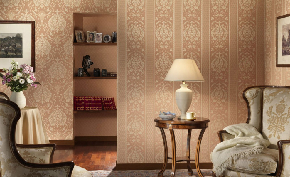 Обои компаньоны в интерьере спальни