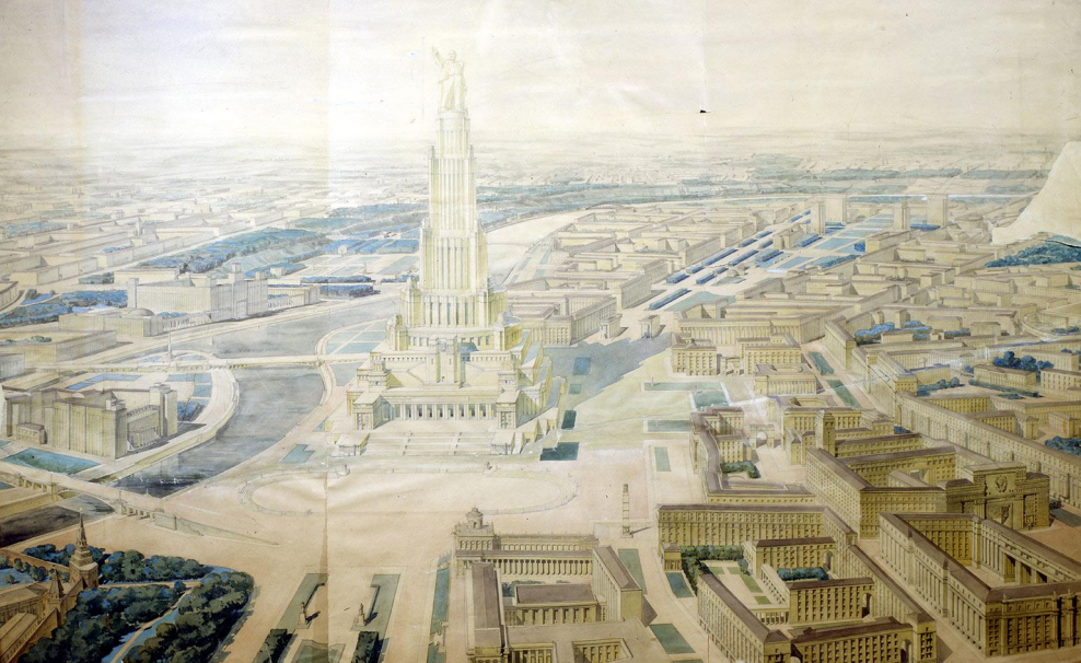 Борис Иофан дворец советов