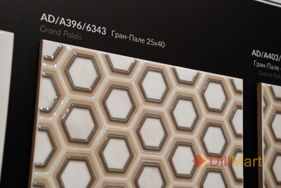 Ad/a396/6343 Гран Пале 25*40 керамический декор