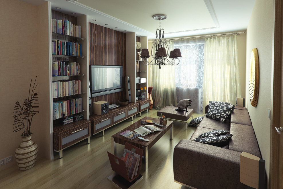 Красиво обставить гостиную