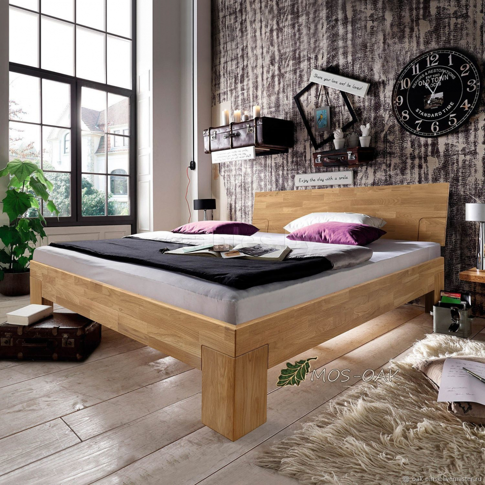 Кровать Сара дуб