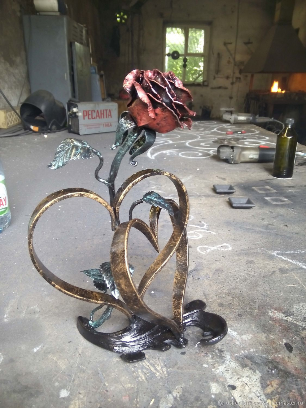 Кованная роза