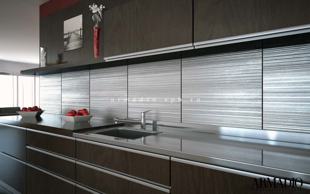 Врезные кухонные ручки