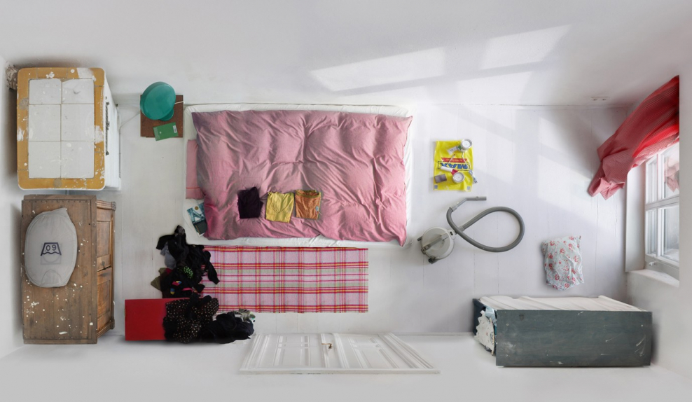 Комната вид сверху