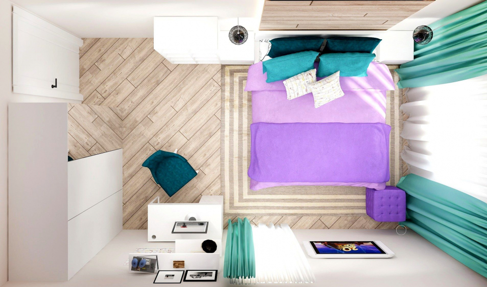 Комната сверху