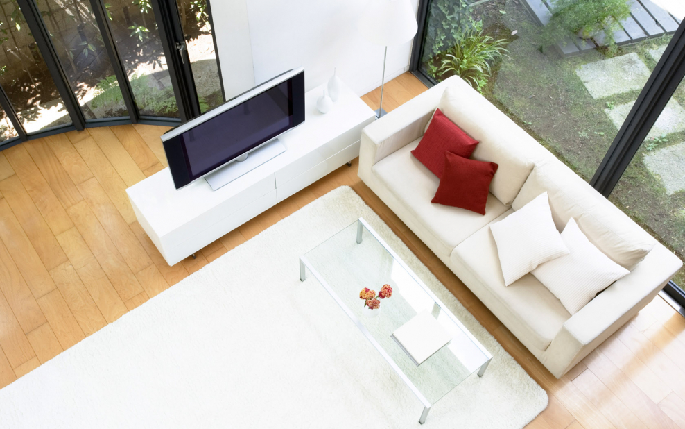 Комната вид сверху