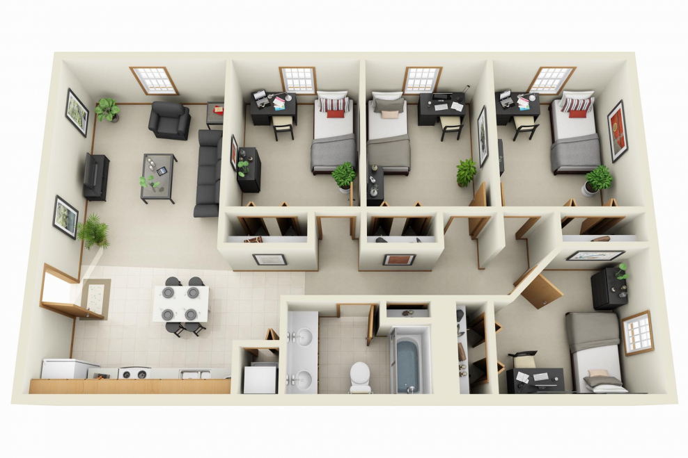 Планировка комнаты