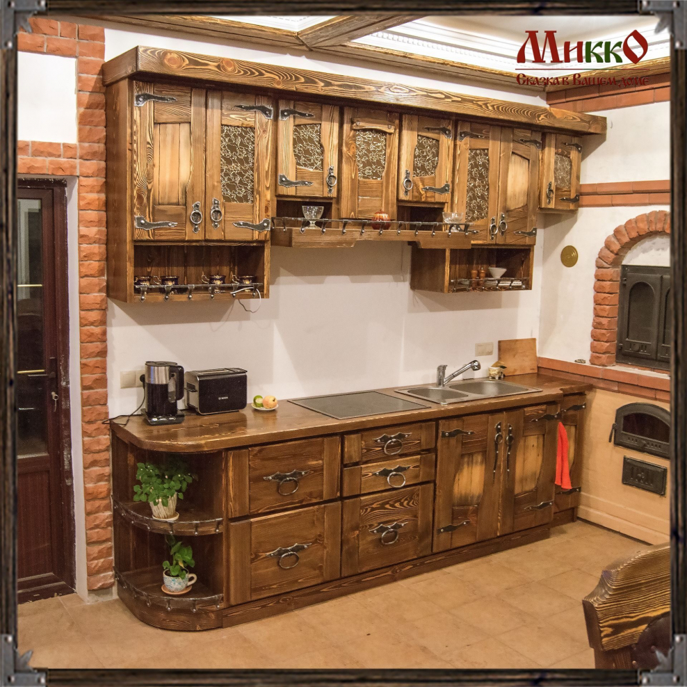 Кухонная мебель под старину