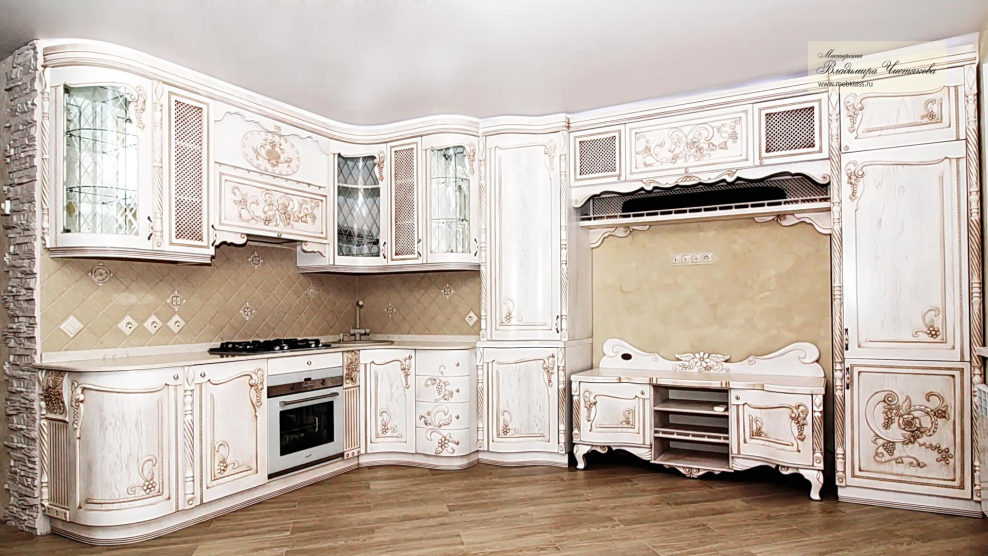Кухонная мебель в стиле Барокко
