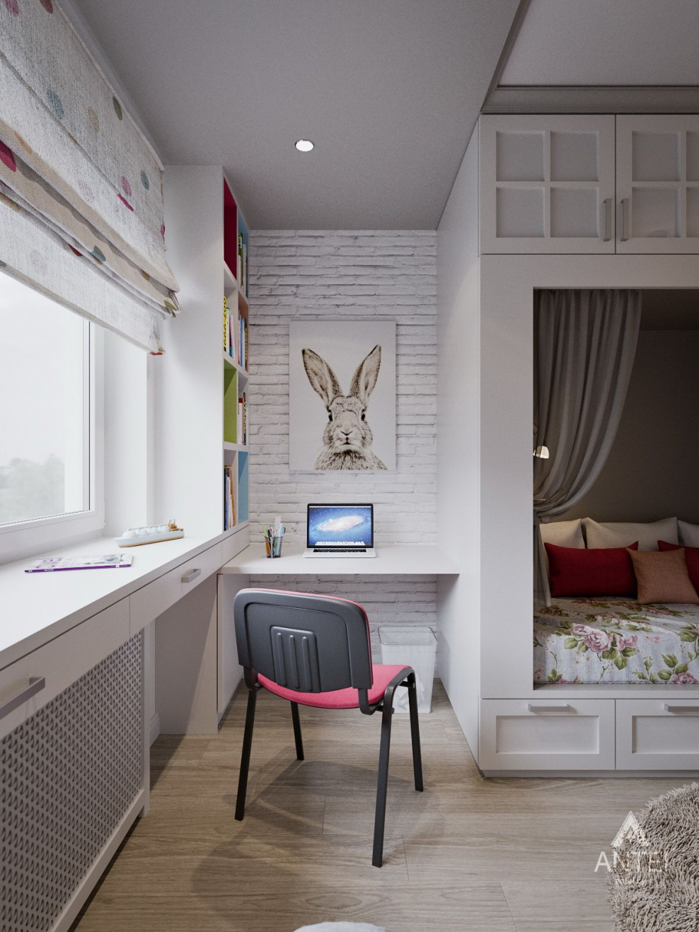 Прихожая на лоджии