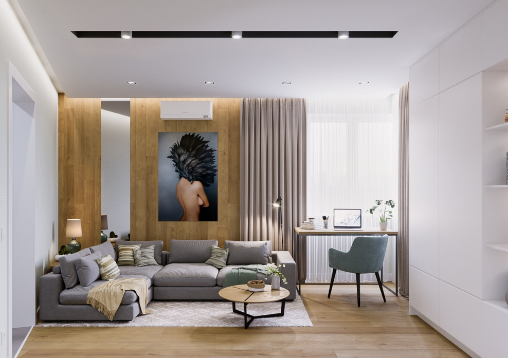 Отделка стен на кухне мастер