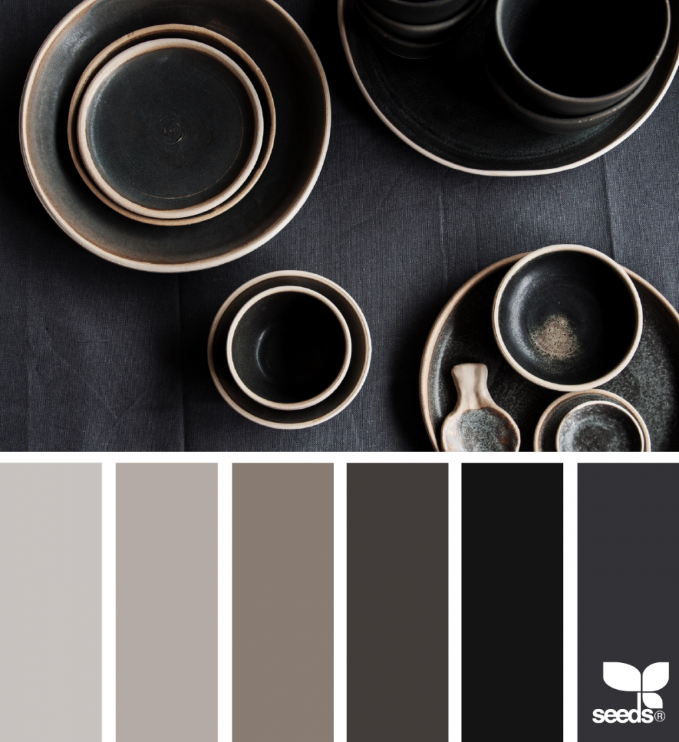 Темная цветовая палитра