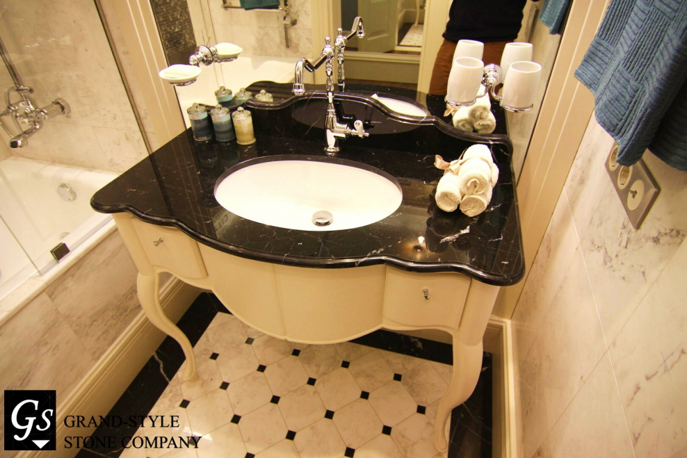 Столешница из мрамора Бидасар Браун