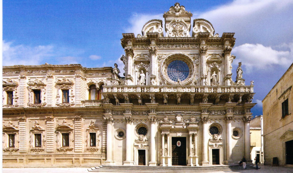 Базилика Санта-Кроче. Лечче, Италия.