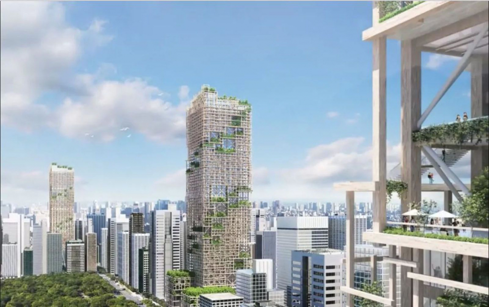 Самый высокий в мире небоскреб из дерева