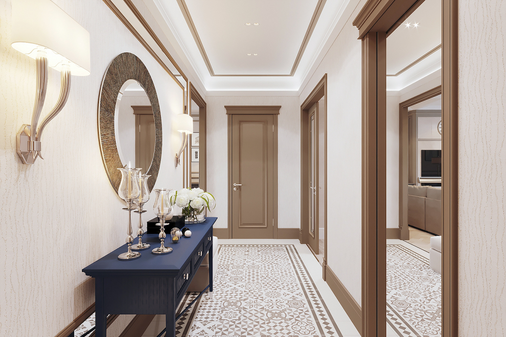 Красивая пятикомнатная квартира