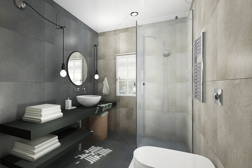 Санузел с душевой 3.6 кв м