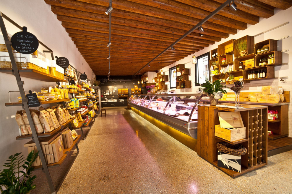 Дизайнерский продуктовый магазин