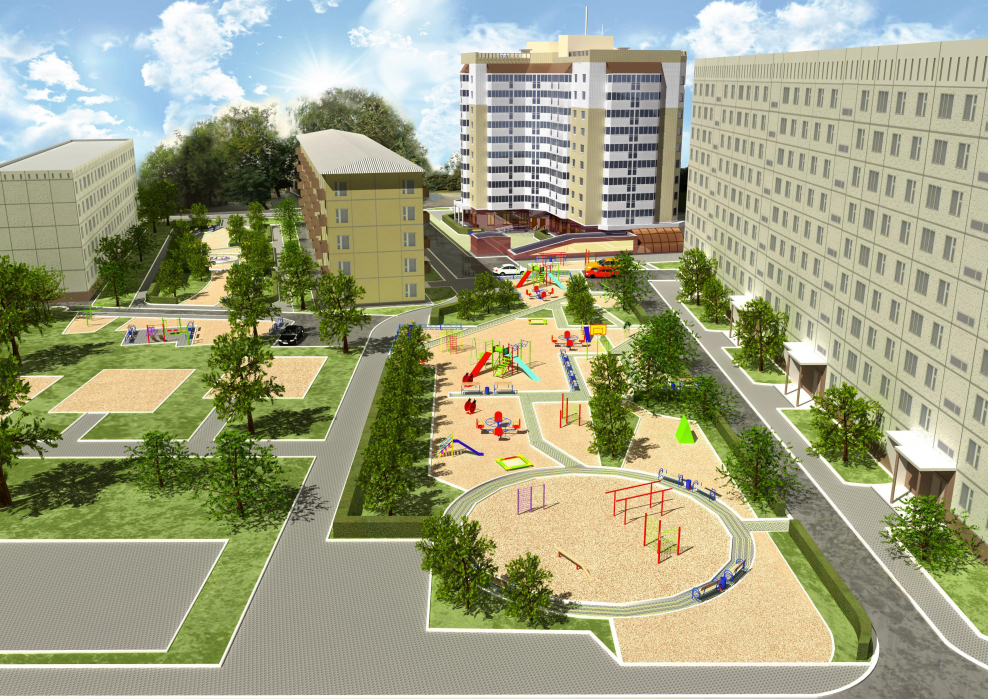 Благоустройство придомовой территории