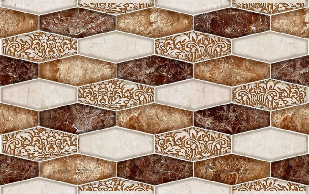 Декор belleza Калинка 25x40