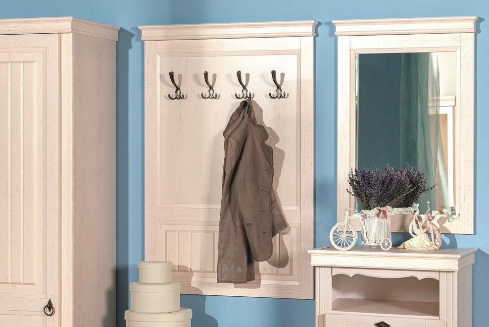 Прихожая "Инна 5", 2200х2248х428 мм, модули 622, 620, 615, Денвер светлый