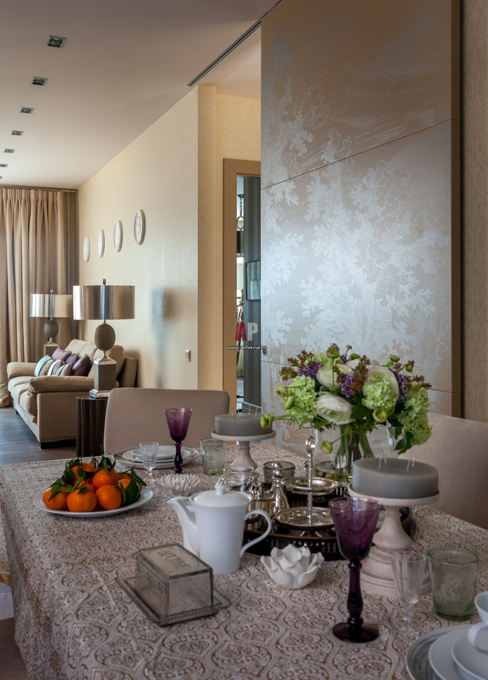 Интерьер в стиле изысканный