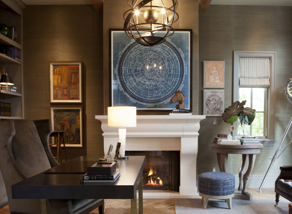 Металлический декор в интерьере