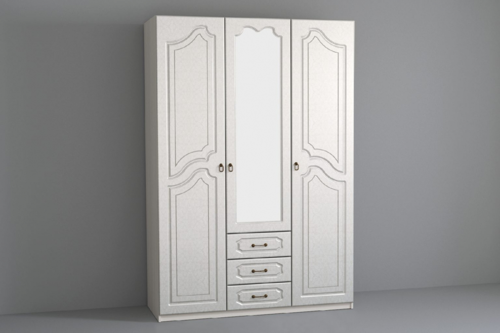 "Кэт - 6" шкаф 3-СТВ