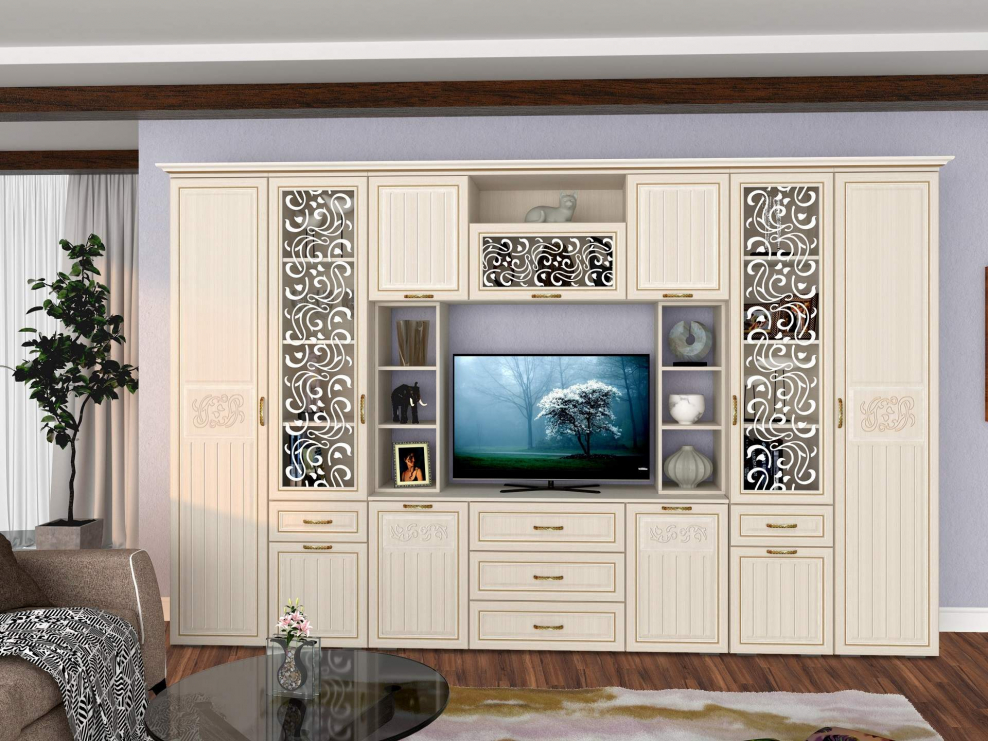 Стенка Виктория-2 (мебель Маркет)