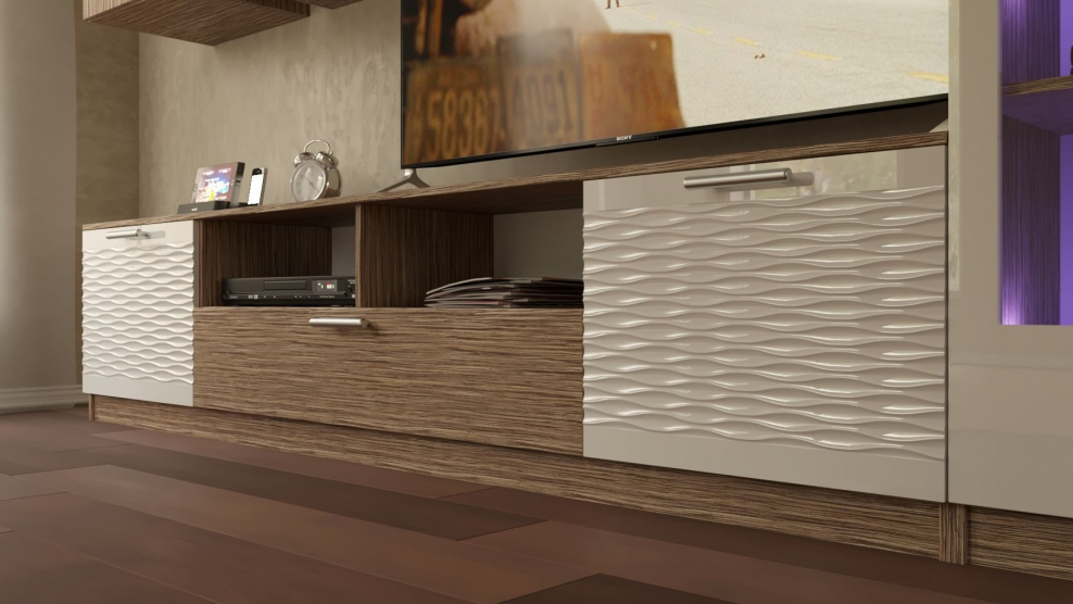 Стенка 3d глянец 26