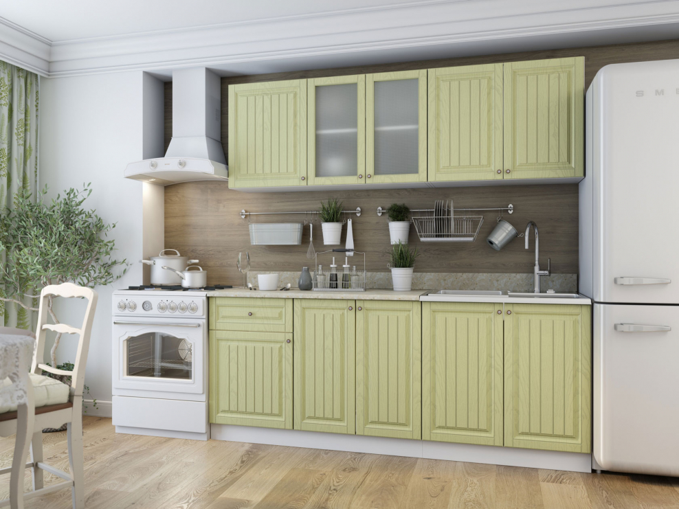 Кухня Хозяюшка 2.0 м трюфель