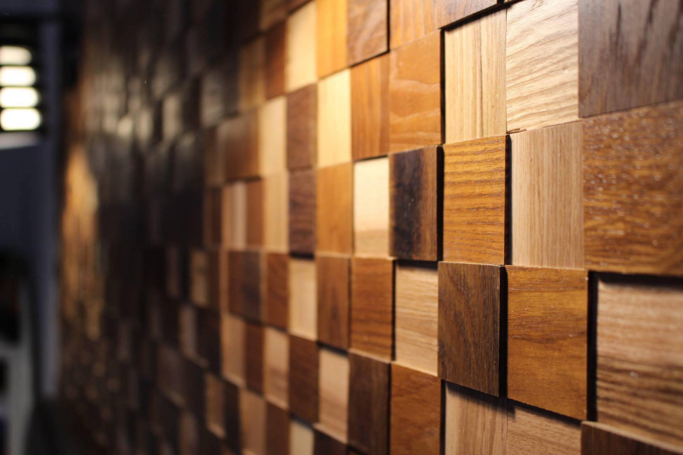 Мозаика из древесины