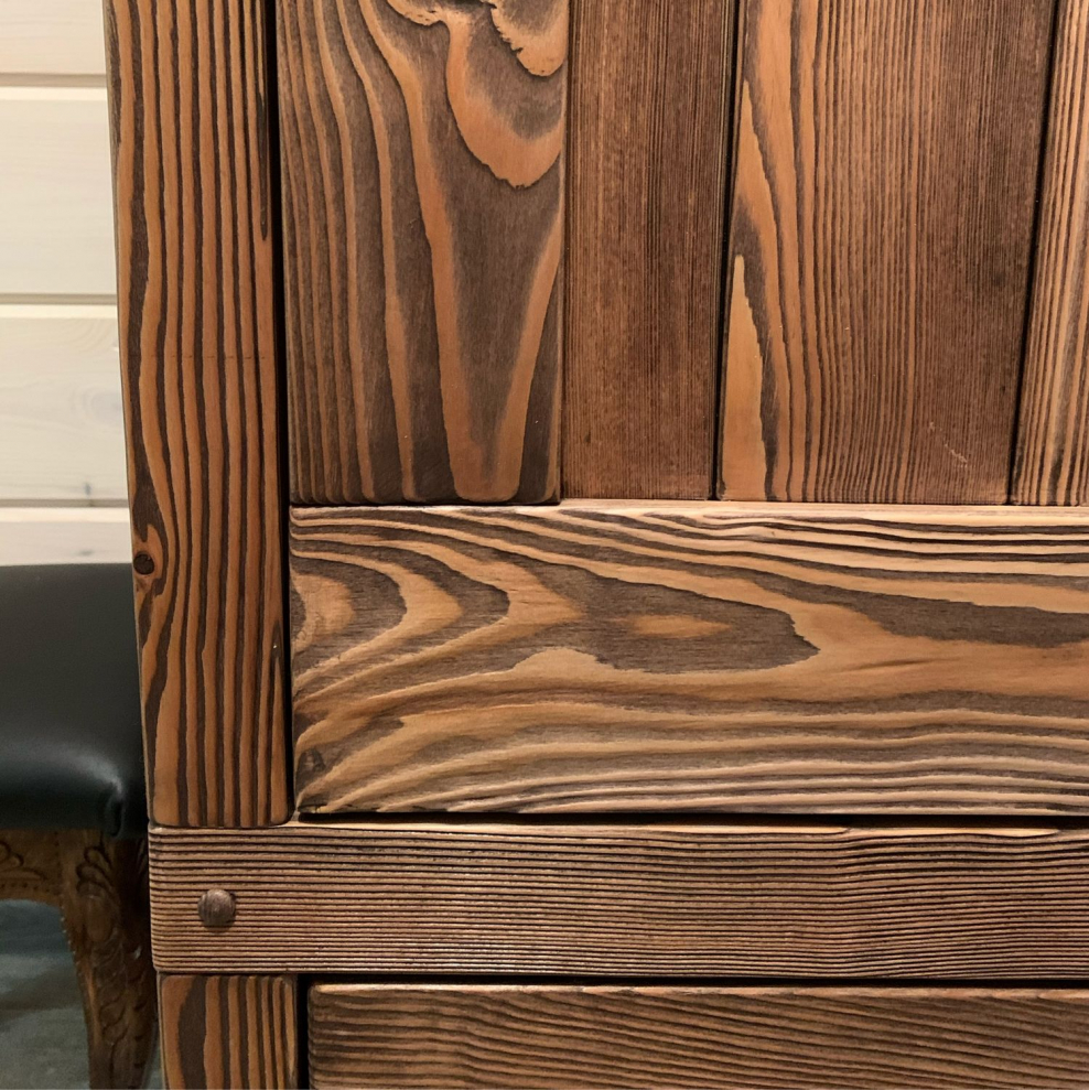 Браширование лиственницы