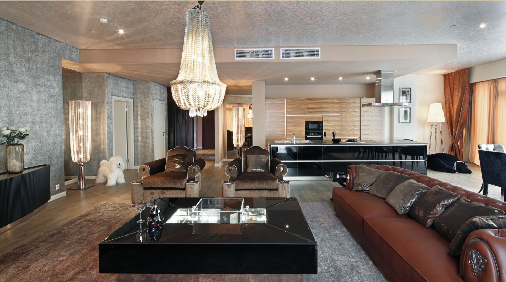 Элитная большая квартира в Москве