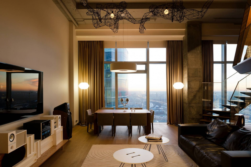 Пентхаус Москва Сити башня Меркурий